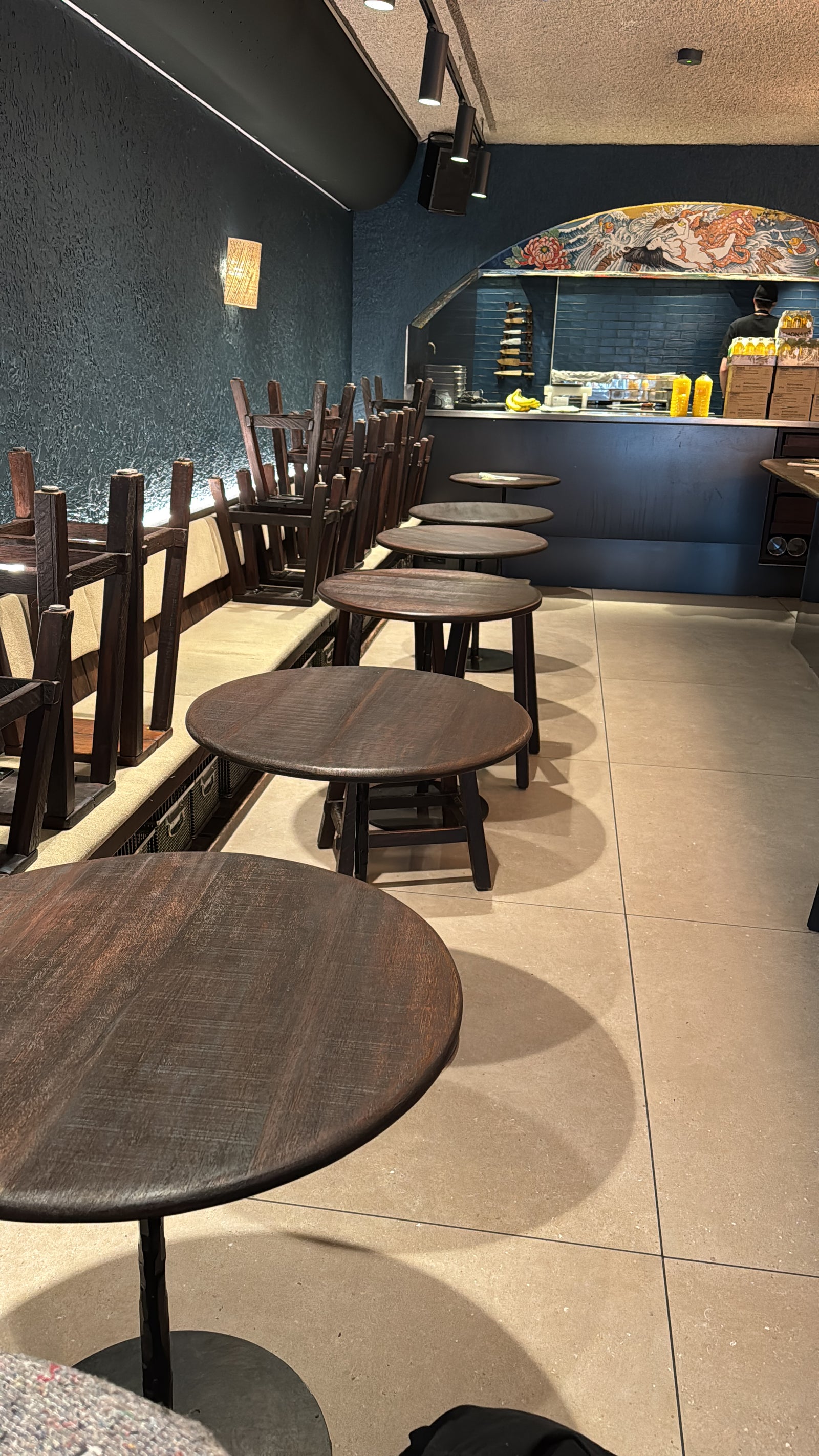 New tabletops