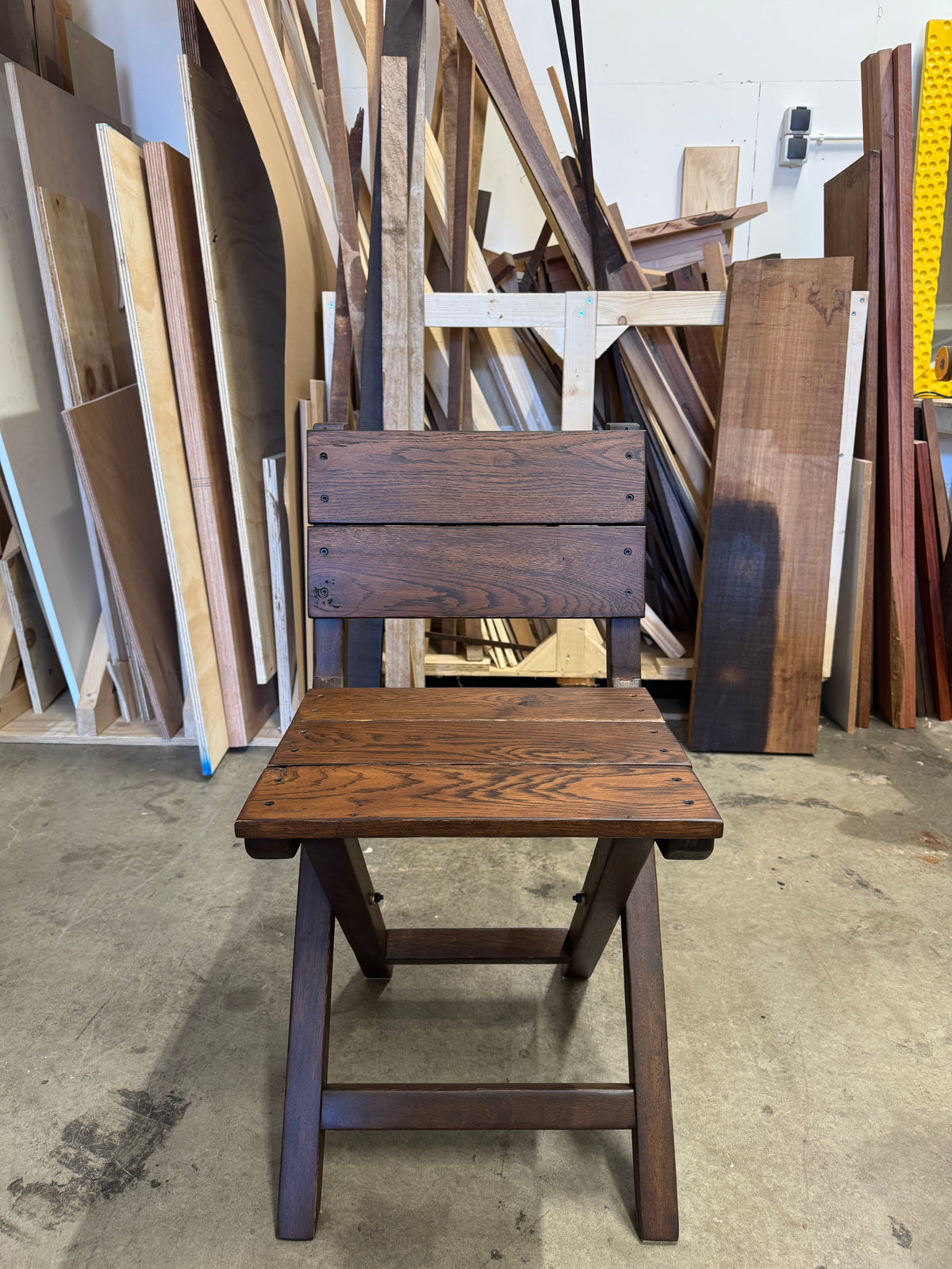 Folding Chair - Dark Roast