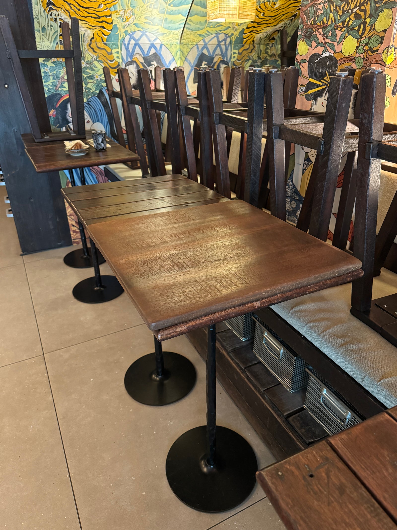 New tabletops